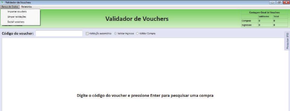 Importar Vouchers.