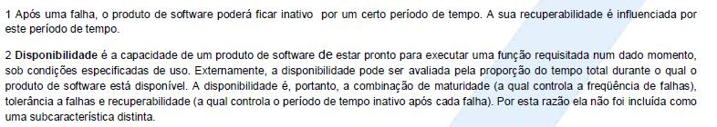 software de manter um nível de desempenho