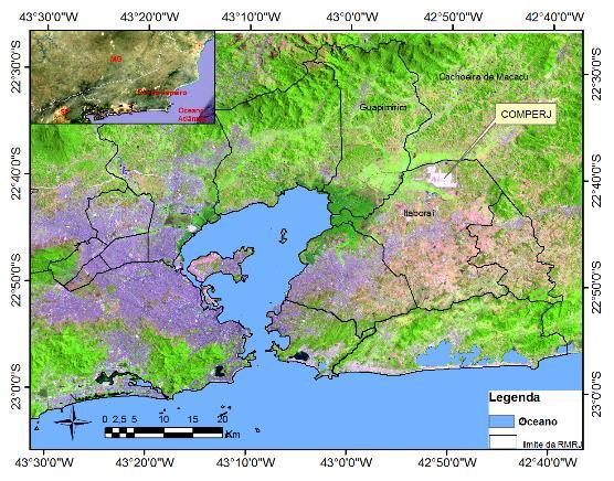 testes estatísticos foram aplicados permitindo confirmar que a média de IBI, albedo, UI*modificado e (NDVI) para o período após a construção do COMPERJ (2008-2013) é maior (menor) que a média do