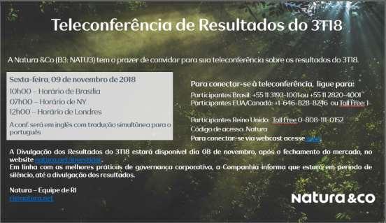 Teleconferência e Webcast Transmissão ao