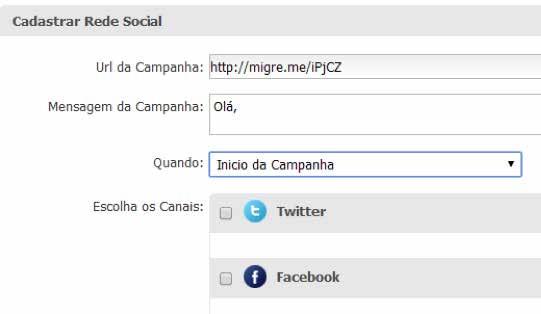 Integrações Caso já tenha realizado a integração com o Google Analytics por meio do menu Integrações você