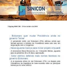 INFORMATIVOS SINICON INFORMATIVOS SINICON MÍDIAS, CONTATOS E ENDEREÇOS, SINICON INFORMA enviado as Associadas com notícias