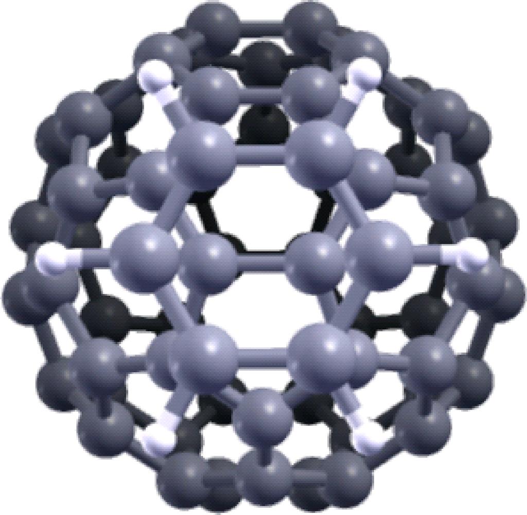 015 0.180 4.4 A molécula de benzeno: aspectos estruturais e capacitância Analisamos agora a interação do C 60 com uma molécula de benzeno.