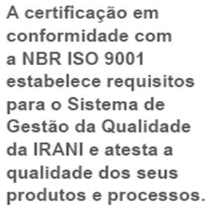 certificação em conformidade com a NBR ISO 9001 estabelece requisitos para