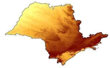 Temperatura Média Anual em SP Região mais baixa Região de maior