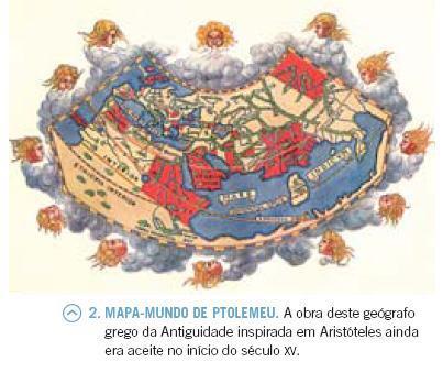 O mundo conhecido no séc. XV No século XV, o conhecimento geográfico do Mundo era muito limitado.