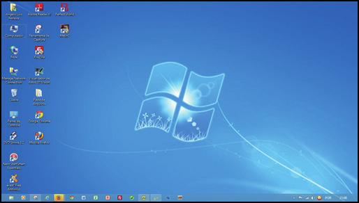 - Siga as instruções para concluir a instalação do Windows 7, inclusive a nomenclatura do computador e a configuração de uma conta do usuário inicial.