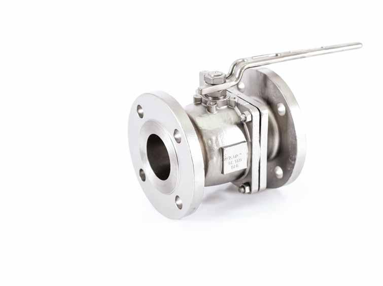 VÁLVULA ESFERA BIPARTIDA Floating Ball Valve / Válvula Esfera Bipartida MONTAGEM FLUTUANTE - CL150 - PASSAGEM PLENA Split-Body Design - CL150 - Full Bore / Montaje Flotante - CL150 - Pasaje Total