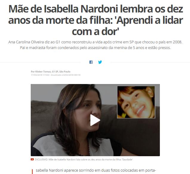 reportagem. A hipertextualidade também é da natureza do jornalismo online, e traz a possibilidade de interconectar textos através de links.