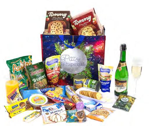 Mônaco 26 itens R$59,80 1 Panetone Com Frutas Em Caixa Natalina Decorada Tommy Bauducco Caixa 400g 1 Chocotone Com Gotas De Chocolate Caixa Natalina Decorada Tommy Bauducco Caixa 400g 1 Champagne