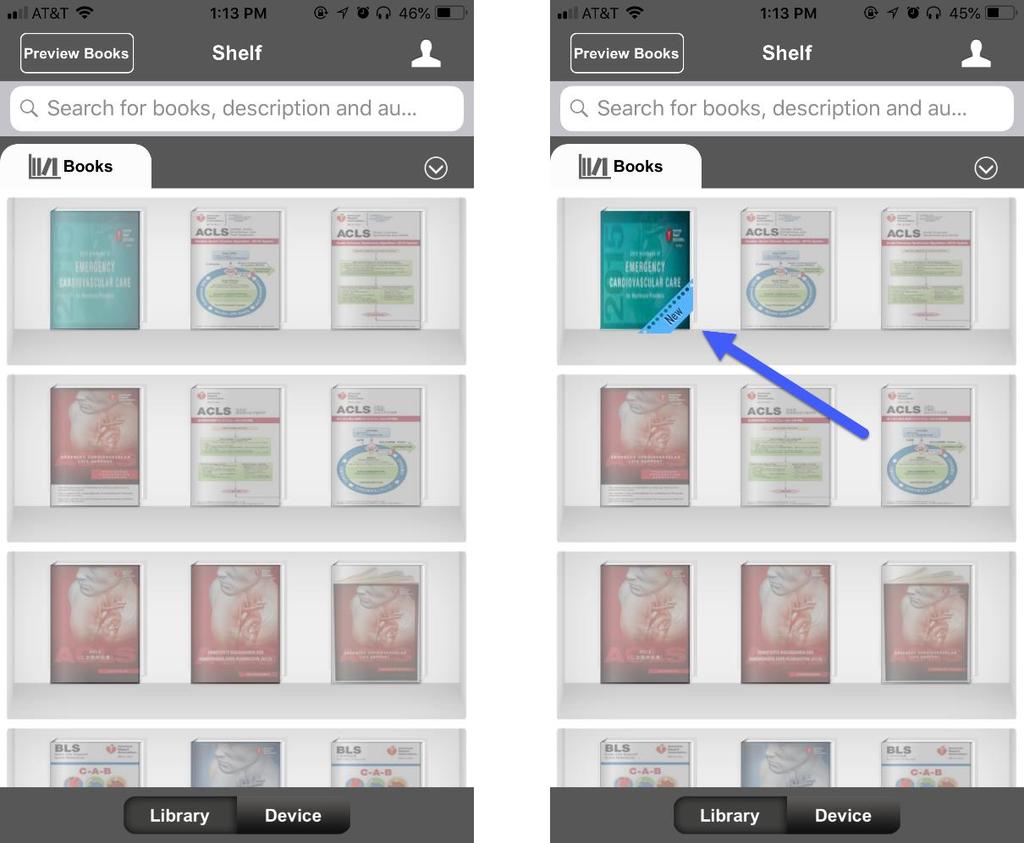 Como ler o ebook em seu iphone ou ipad (ios) 1. Abra o aplicativo App Store em seu dispositivo e procure ebooks da AHA na barra de pesquisa. 2.