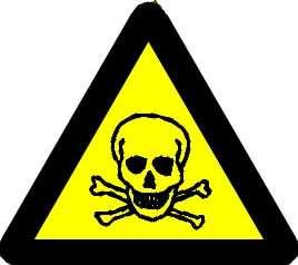 Código Símbolo Significado Forma e cor Aplicação A6 Cuidado, risco de radiação Símbolo: triangular Fundo: amarela Próximo a locais onde houver presença de materiais