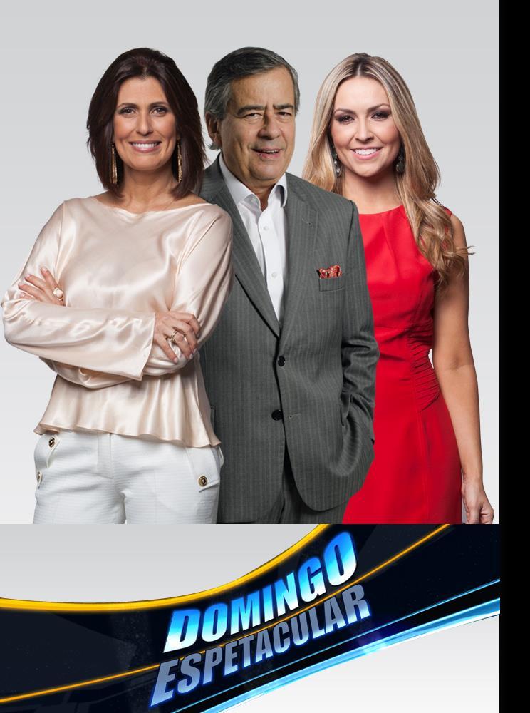 Apresentado por Janine Borba, Paulo Henrique Amorim e Thalita Oliveira, o Domingo Espetacular é uma revista eletrônica de informação e entretenimento para os telespectadores aos domingos.