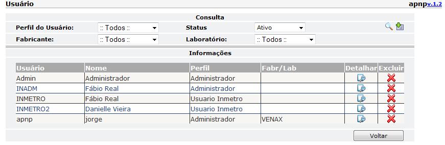 Após o preenchimento dos campos, o usuário clica no botão. O sistema apresentará uma tela de mensagem confirmando o sucesso da operação. 4.1.2.