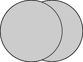 Figura 3.15: Aglomerado (clump) de esferas para representação da soja. Encontram-se esquematizadas na Figura 3.