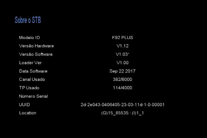 4.4.3) Menu>>Configurações de Sistema>>Editar Temporizador>> Temporizador: permite agendar o desligamento do seu decodificador (timer de desligamento).