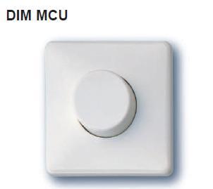 Dimerização Analógica 1-10V Aplicação com dimer rotativo OSRAM - DIM MCU Acima de 6A é necessário o uso de relé ou contator.