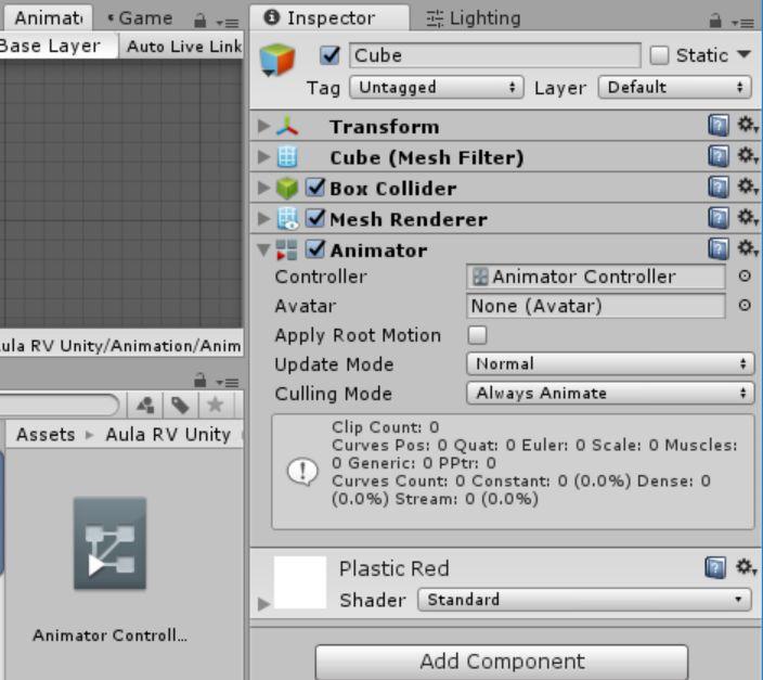 Criando uma animação Criar cubo Animado, adicionar o comp.