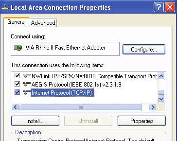 Configuração do Windows Para configurar o dispositivo Gigaset, é preciso configurar o computador para obter um endereço IP de um servidor DHCP.