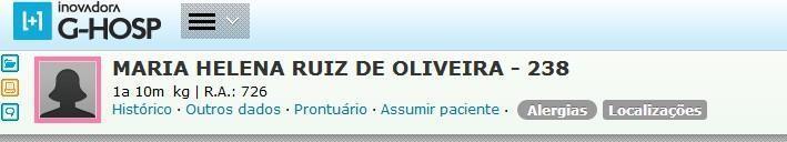 O fato do paciente não ter passado ainda por uma triagem, não impede o médico de realizar o atendimento; Clique no botão Chamar, e logo em