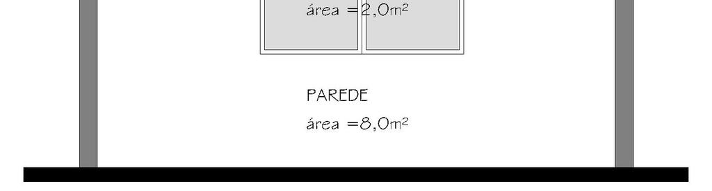 = 8 m 2 Janela: S janela = 2 m 2 2) Calcule a área de absorção sonora equivalente: A S S S S i i 1 1 2 2.
