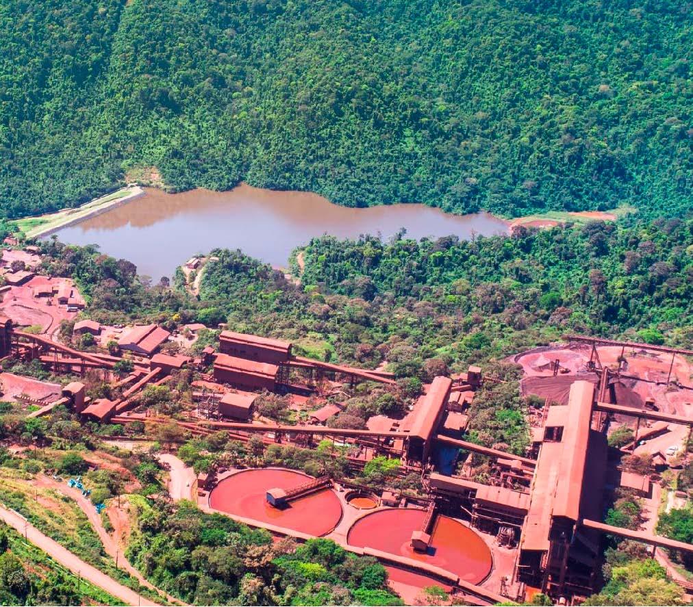 Novos Projetos Investimentos no Salobo e Carajás O Programa Gelado prevê a recuperação de 10 milhões de toneladas por ano de minério de ferro, proveniente das