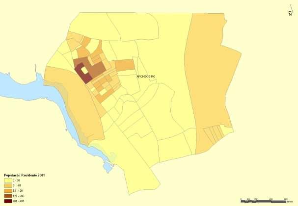 nível da subsecção estatística, e que não devem ser desprezados aquando da análise demográfica, visto terem também população residente. 6.