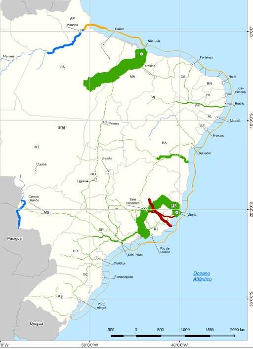 Alocação multimodal dos Granéis