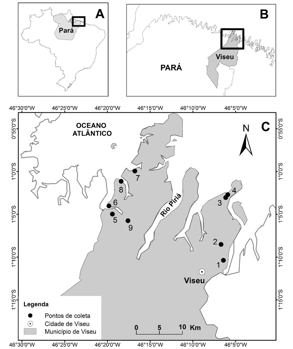 Figura 1: Mapa de localização da área de estudo.