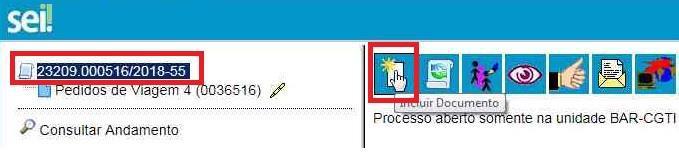 3 - Inserindo documentos externos Os documentos externos podem ser: PDF, Imagens, Textos, Planilha entre outros.