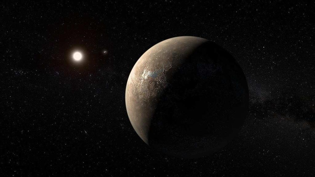 Um exoplaneta é um planeta exterior ao Sistema Solar, ou seja, um planeta em órbita em torno de um estrela que não o Sol. ESO/M.