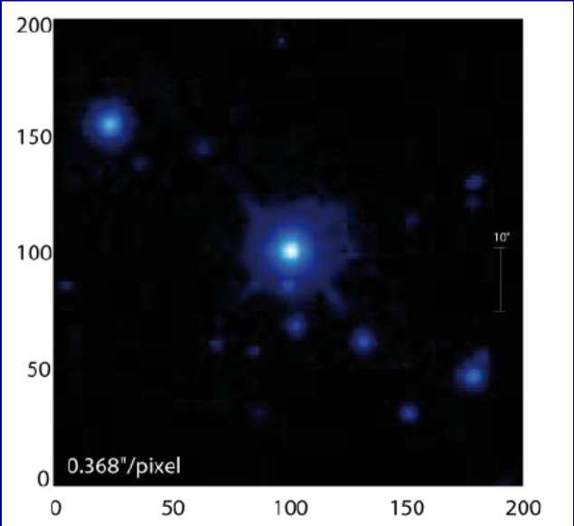 Estrela: Kepler 22 (semelhante ao Sol) Exoplaneta: Kepler 22b Distância ao Sol: 619 anos-luz Período de translação: 290 dias Raio da órbita: 0.