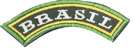 a 50mm da costura superior do ombro das túnicas dos 2º uniformes. E nos demais que comportem a Bandeira do Rio Grande do Norte para o caso específico de curso fora do país.