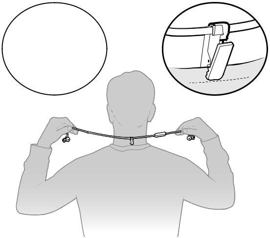 5 Quando cabo estiver sujo, recomendamos que você use um pano úmido com sabão para limpar o cabo conforme necessário Usar o headset 1 Passe o fio do