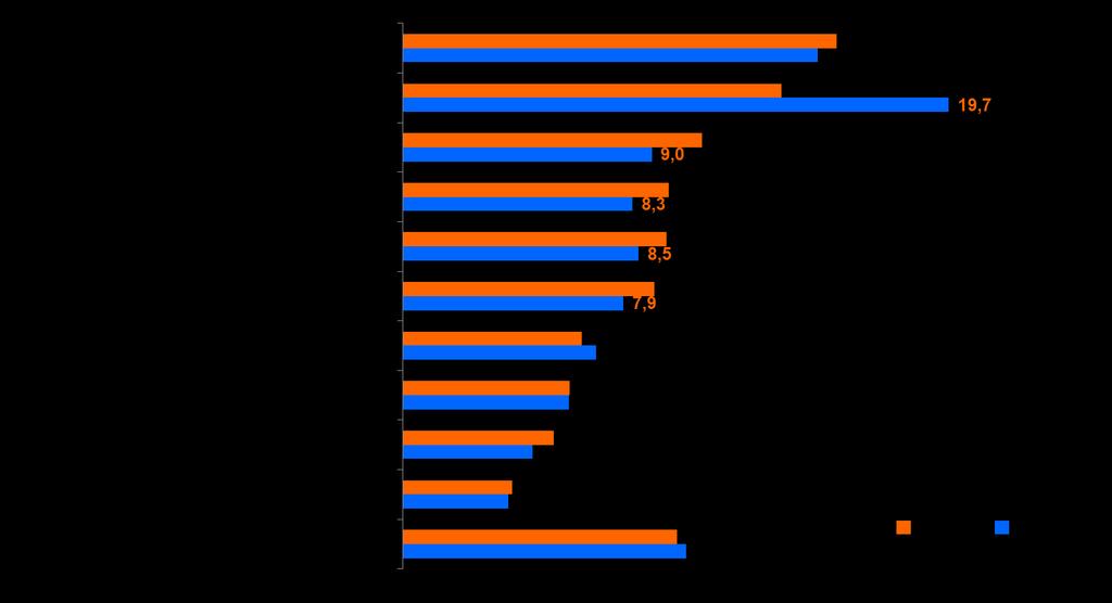 Gráfico 10: Distribuição dos