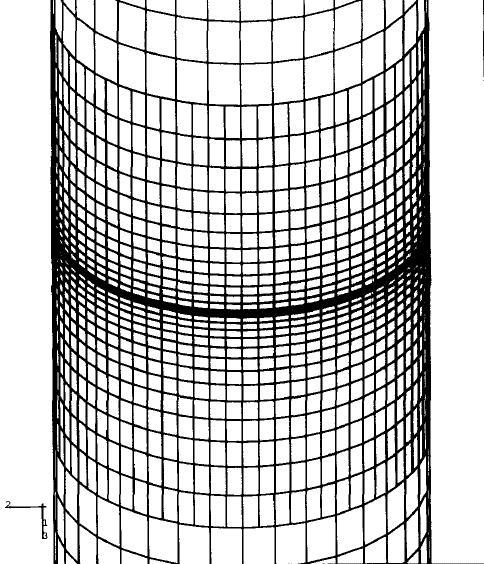 Capítulo 3. Estudos Similares 101 A análise em FEM utilizou o programa Abaqus. Foi utilizado o elemento S4RF, que é um elemento de casca.