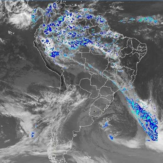 Imagem GOES 13 INPE http://sigma.