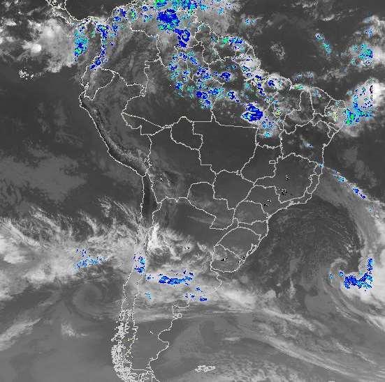 Imagem GOES 13 INPE http://sigma.