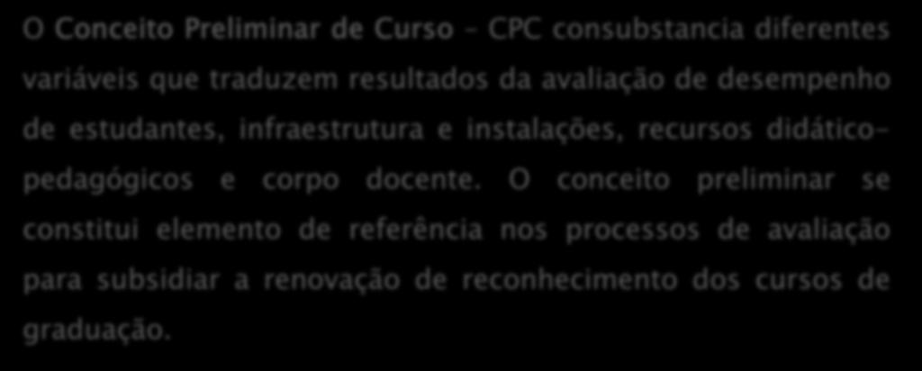 didáticopedagógicos e corpo docente.