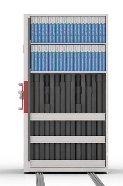 Limite máximo de peso Componentes e opcionais Módulo simples 1000x450: 1.200kg Módulo duplo 1000x610: 2.000kg Módulo duplo 1000x850: 2.