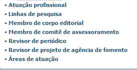 Seguindo o preenchimento, passe para a Atuação, que será dividido de acordo com o que