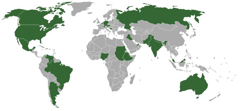 Federalismo no Mundo 24 países; 60% da população mundial África do Sul Alemanha Argentina Austrália Áustria Bélgica Bósnia e Herzegovina Brasil Canadá Comores Emirados