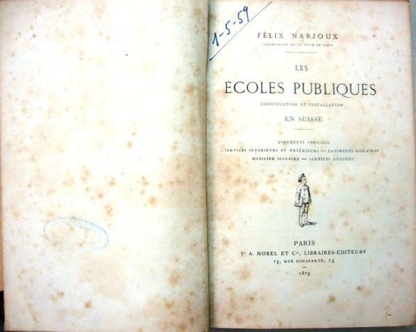 95 Observamos a expressiva presença de livros sobre arquitetura e higiene escolar entre os comprados pelo professor Paulo Bourroul 33 1- L éducation physique des garcons, de Fonssagrives: 2- L