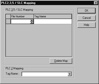 Comunicação com Dispositivos em uma Rede EtherNet/IP 3-21 Mapeamento de endereços O software de programação inclui uma ferramenta de mapeamento de CLP/SLC que permite que você transforme um tag de