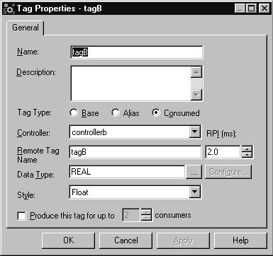 Envio de uma instrução MSG Para enviar um MSG do Compact1 para o Compact2: 1. Para o Compact1, crie um tag do controlador e selecione o tipo de dados MESSAGE. 2.