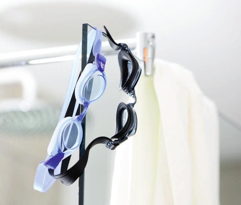 Óculos de natação combinados DELUXE Com lentes neutras já