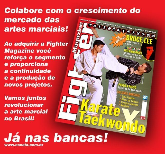 Matéria sobre a Revista do molmento: Fighter magazine compre a Revista! ela e sensacional!