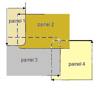 3.2.2.4 Plano de instalação Deve ser preparado um plano de instalação para a geomembrana onde se defina, entre outros, os seguintes aspetos: a disposição e sequência de colocação dos painéis num