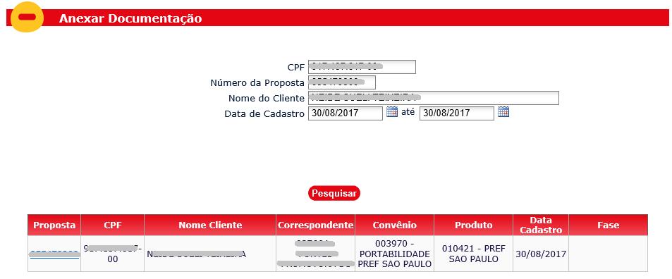 Não é possível realizar nenhuma alteração após a inclusão da proposta, neste caso é necessário solicitar a reprovação e iniciar uma nova digitação.