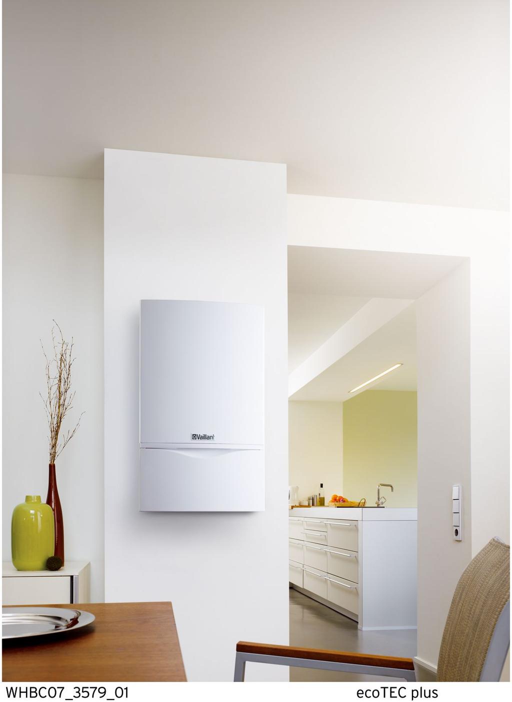 ecotec plus Vaillant, especialistas em Condensação Compromisso e qualidade Desde o inicio que a Vaillant assumiu o compromisso de oferecer sempre os produtos tecnologicamente mais avançados e da